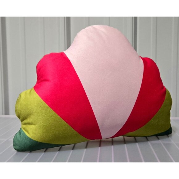 Turkey Shaped Multicolor Soft Fabric 9.5" x 14" Thanksgiving Fall Accent Pillow - Picture 2 of 6